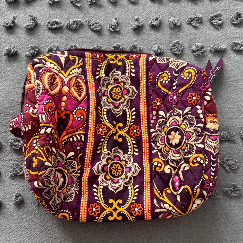 Vera Bradley Large Women's Makeup Bag
